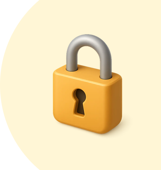 Security Lock Illustration